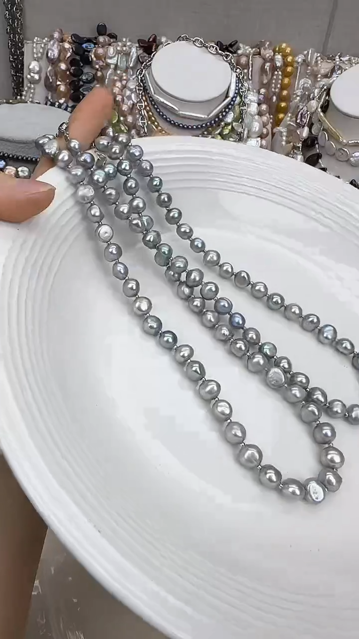 颈饰未镶嵌淡水珍珠1