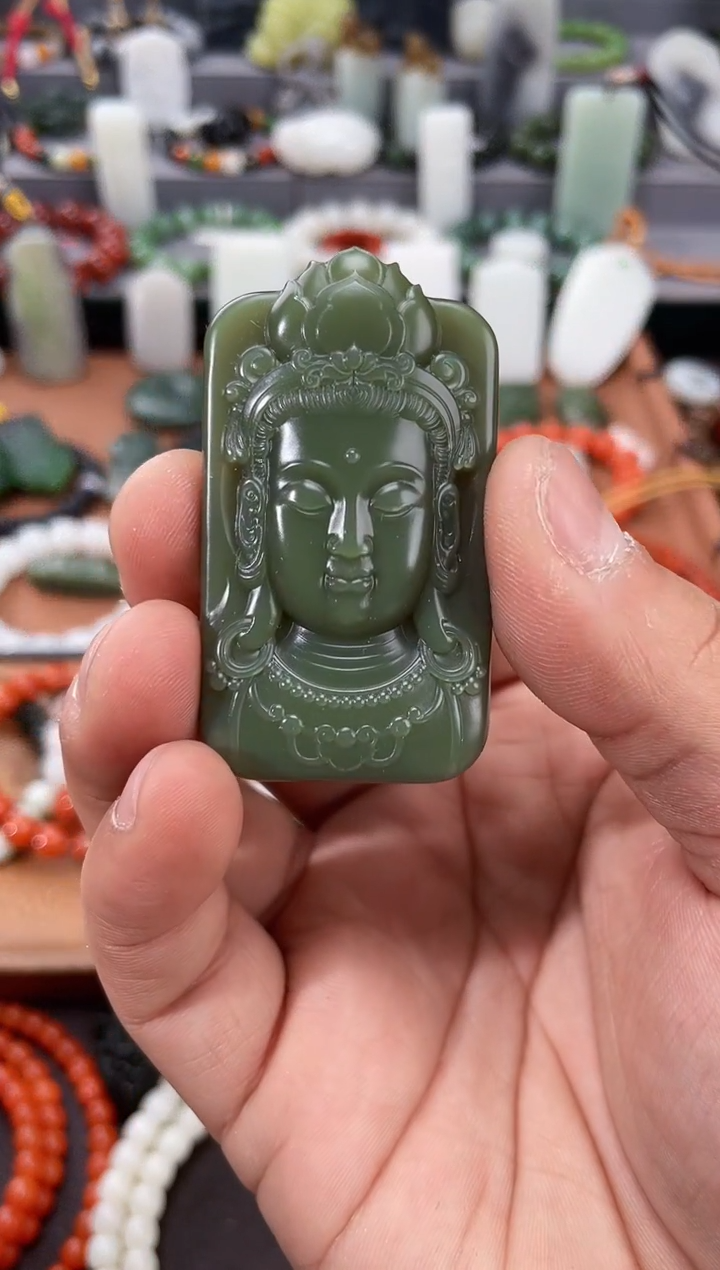 【闪购商品】和田玉配饰未镶嵌多样性发一件93