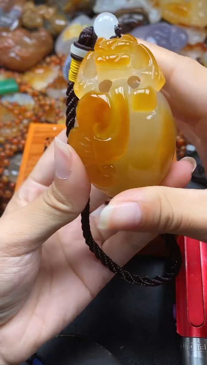 未镶嵌1玛瑙/玉髓嘎*ll