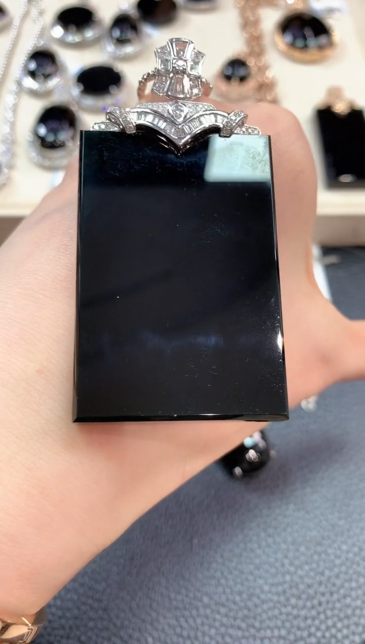 【闪购商品】翡翠吊坠(不含链)18K金镶嵌m98不退换
