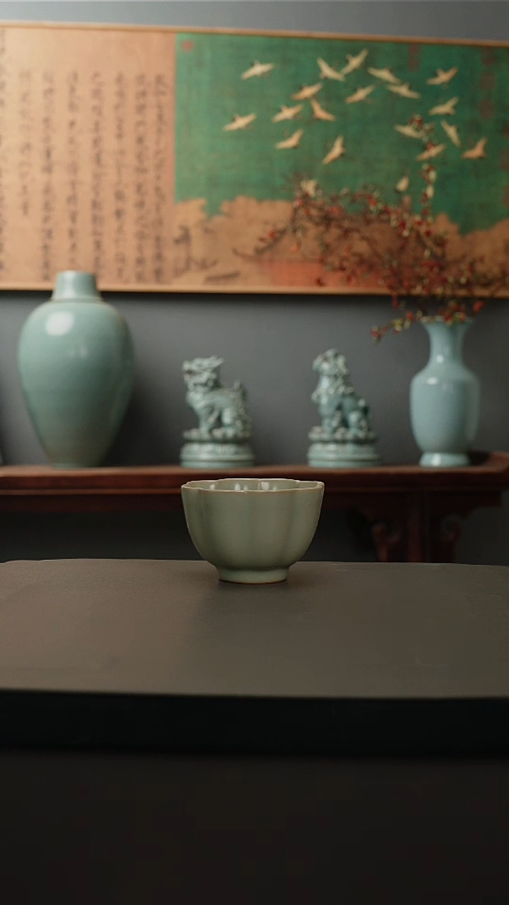 原产地原矿    花口杯