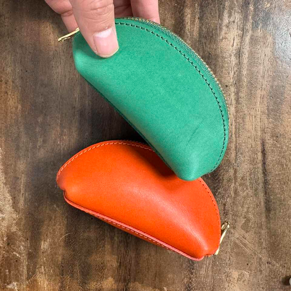 阿风高端体验 【鹅卵石】意大利植鞣头层牛皮钥匙包 6350