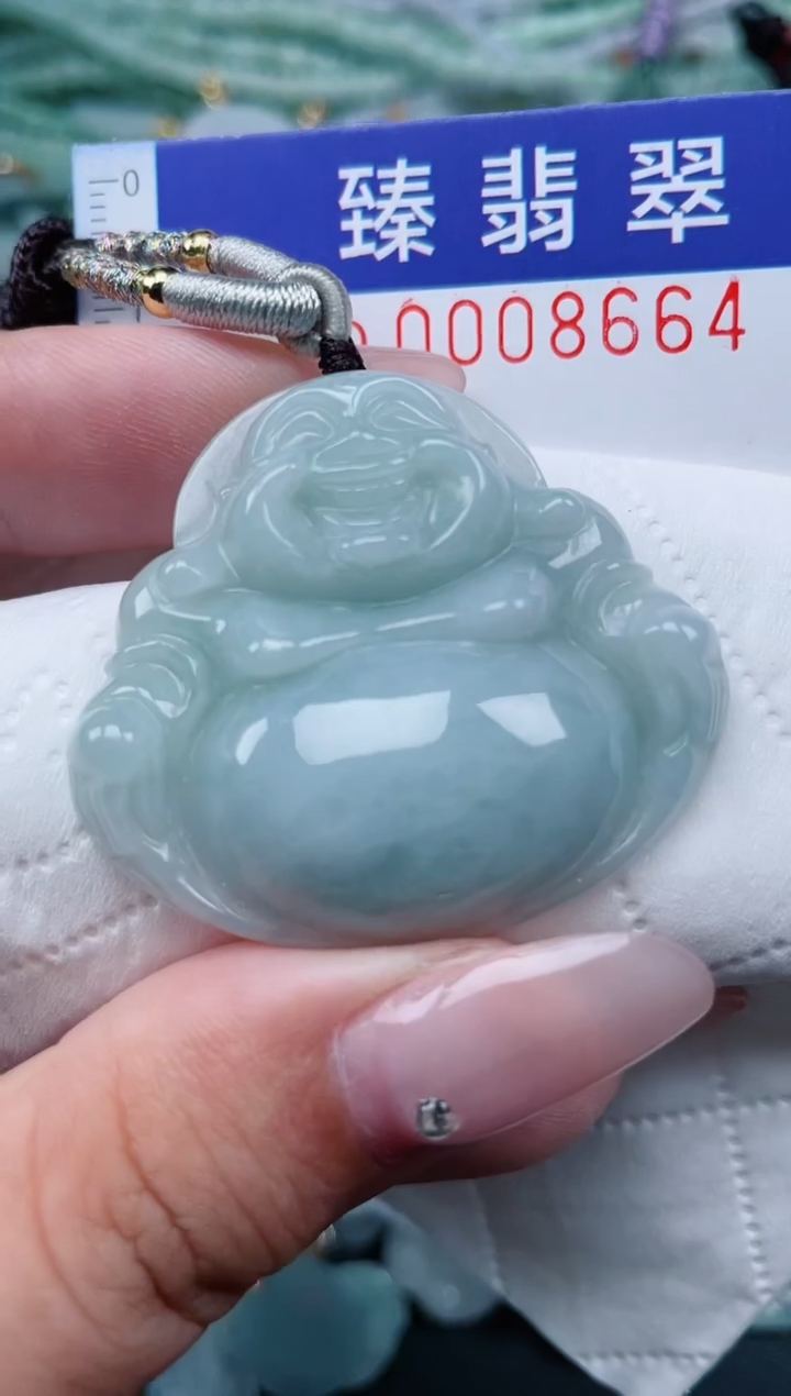 翡翠未镶嵌颈饰.0008664