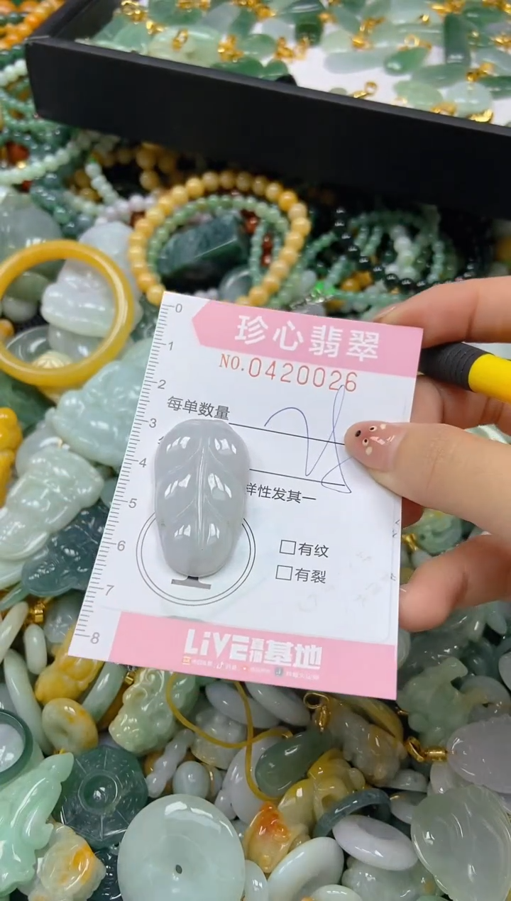 颈饰未镶嵌翡翠闪购0420026