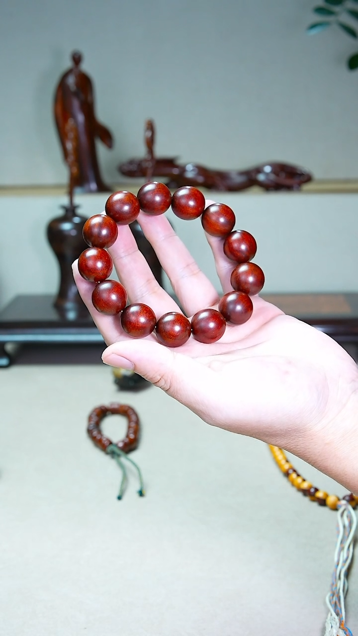 檀香紫檀（小叶紫檀）南*园手串