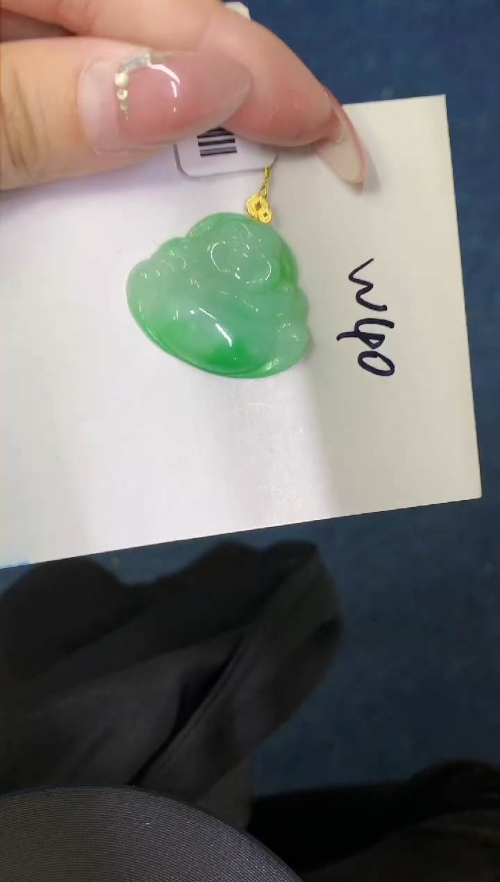 【闪购商品】翡翠颈饰18K金镶嵌00000000000