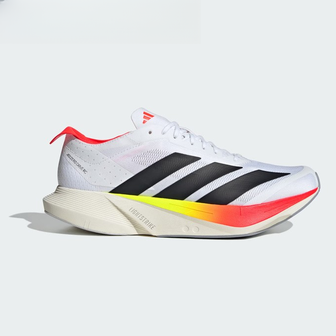 Adidas阿迪达斯男子超轻透气缓震回弹专业竞速跑步运动鞋JR9380