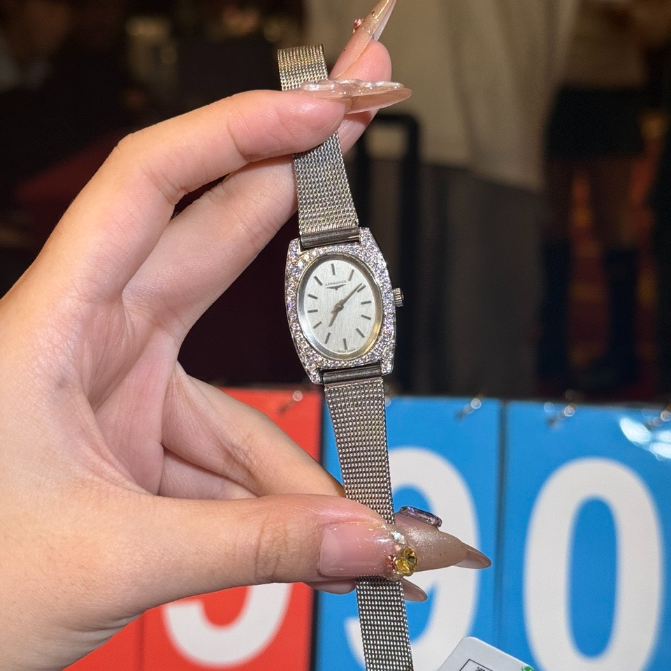 95新 Longines/浪琴  手动机械后钻24*21.5mm/公价32999/w13243