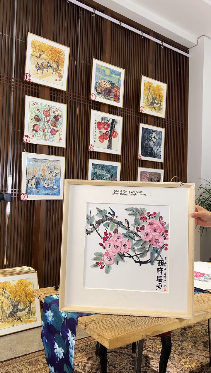 版画耿玉琨名章限量版画S