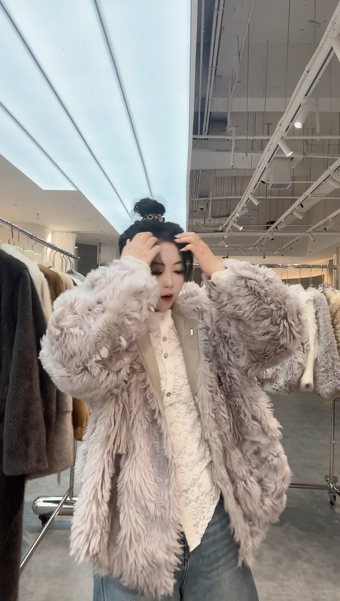 托斯卡纳羊皮羊毛B97363