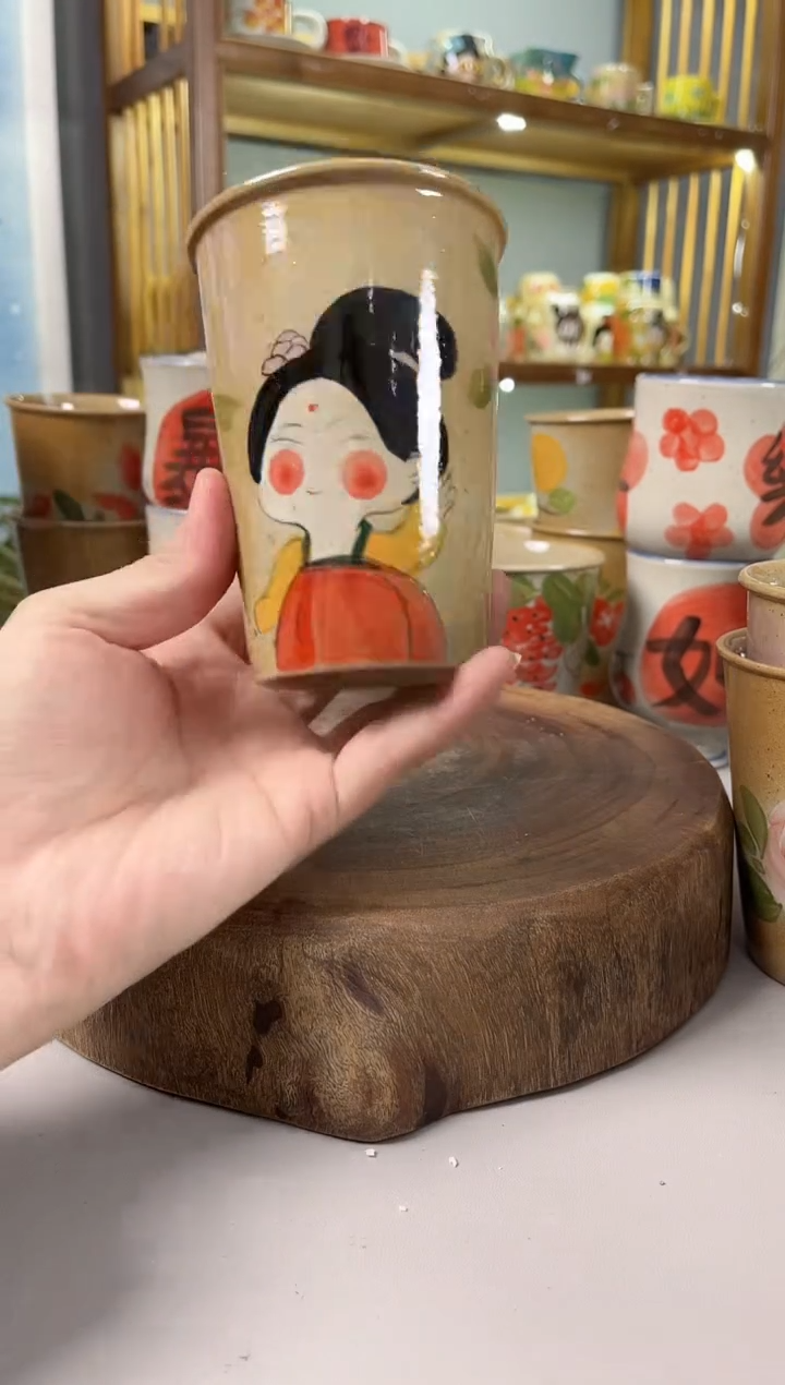 【闪购商品】瓷片景德镇手绘高温釉下彩