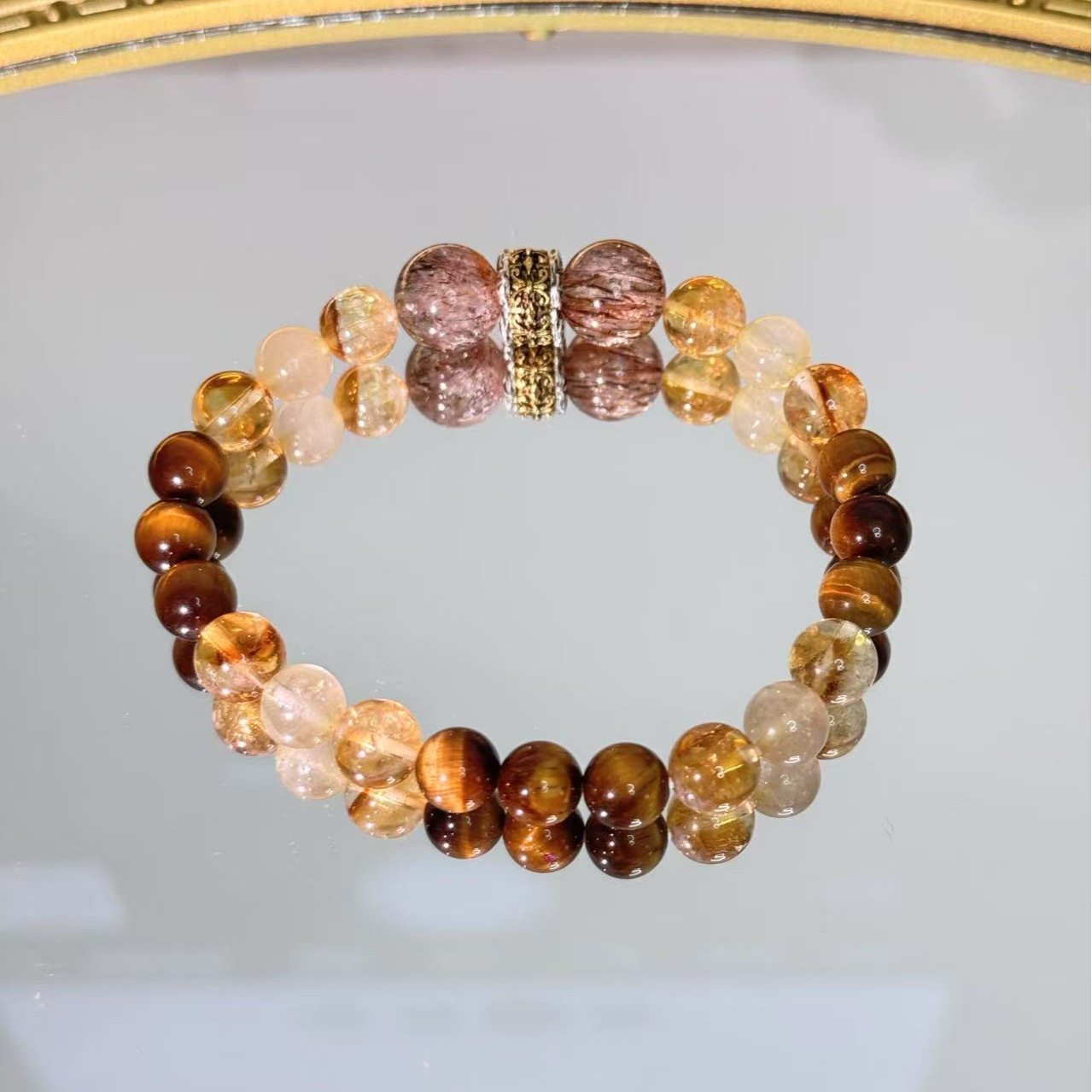 【曜辰·征途】财富轻奢黑超七手链男女同款