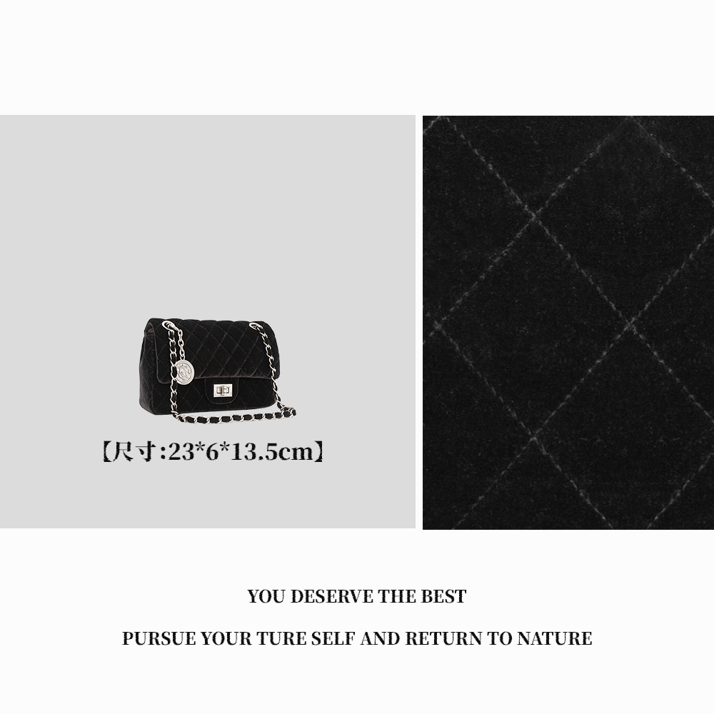 【广州特特】ZT-D8083-黑色斜跨简约休闲女士肩包小众时尚