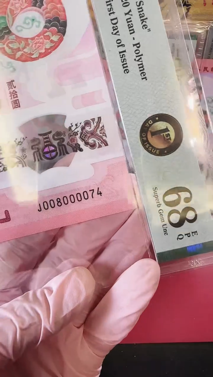 【闪购商品】塑料2025蛇钞单张裸啊啊啊啊