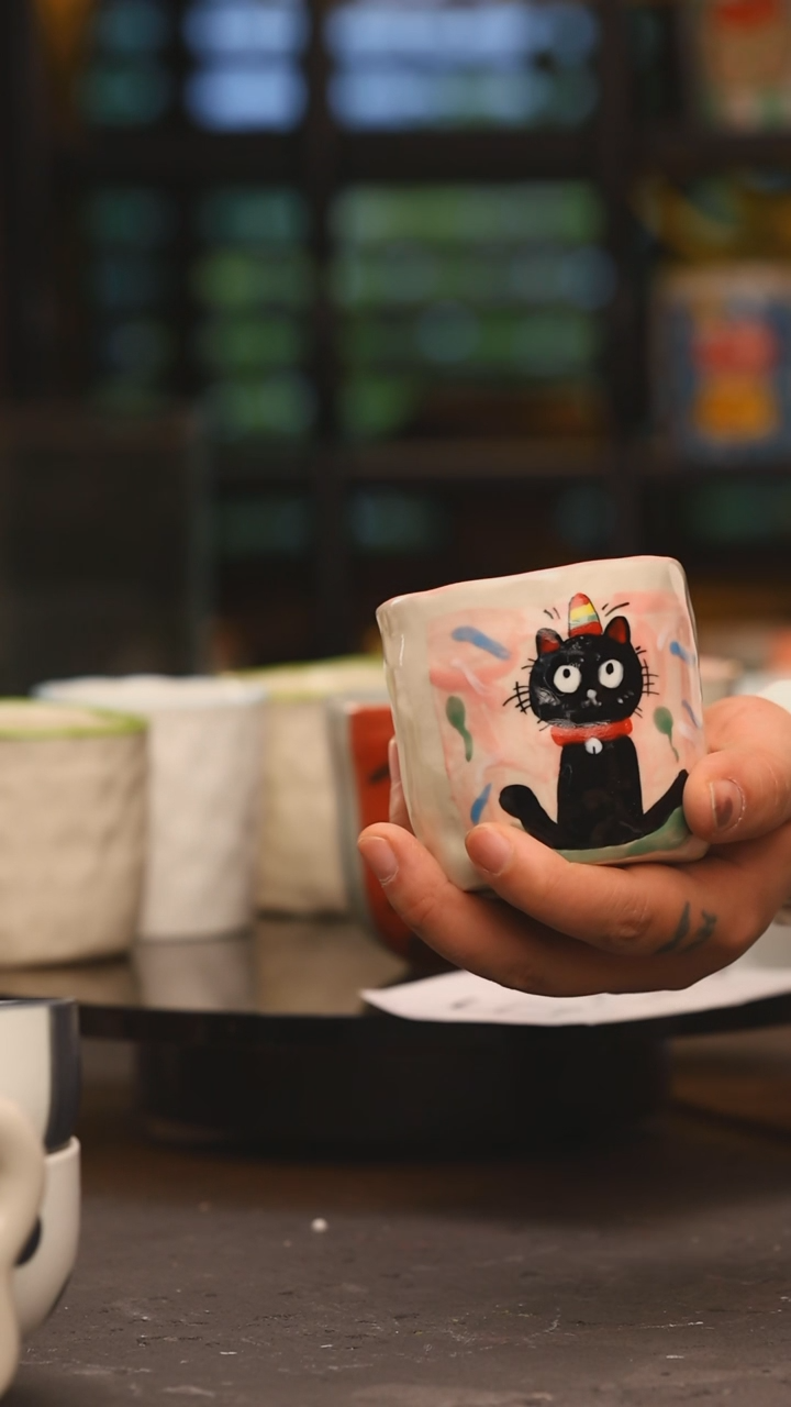 【闪购商品】摆件设计师陶瓷创意手作陶瓷景德镇