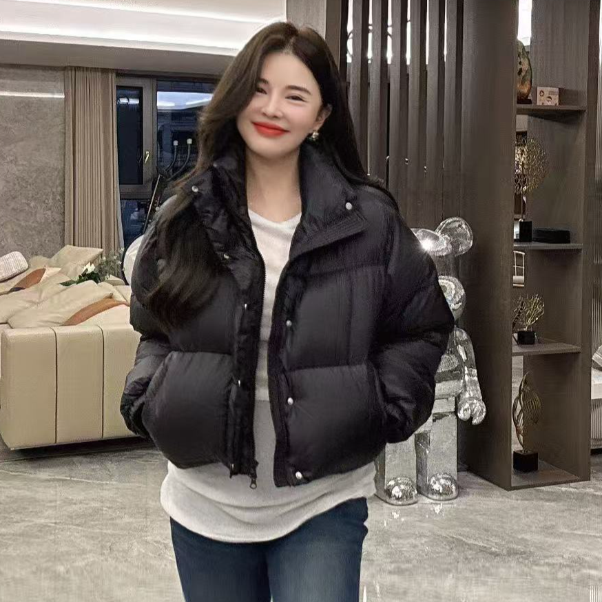 韩家时尚个性保暖舒适短绒服（现货） 休闲百搭秋冬短绒服