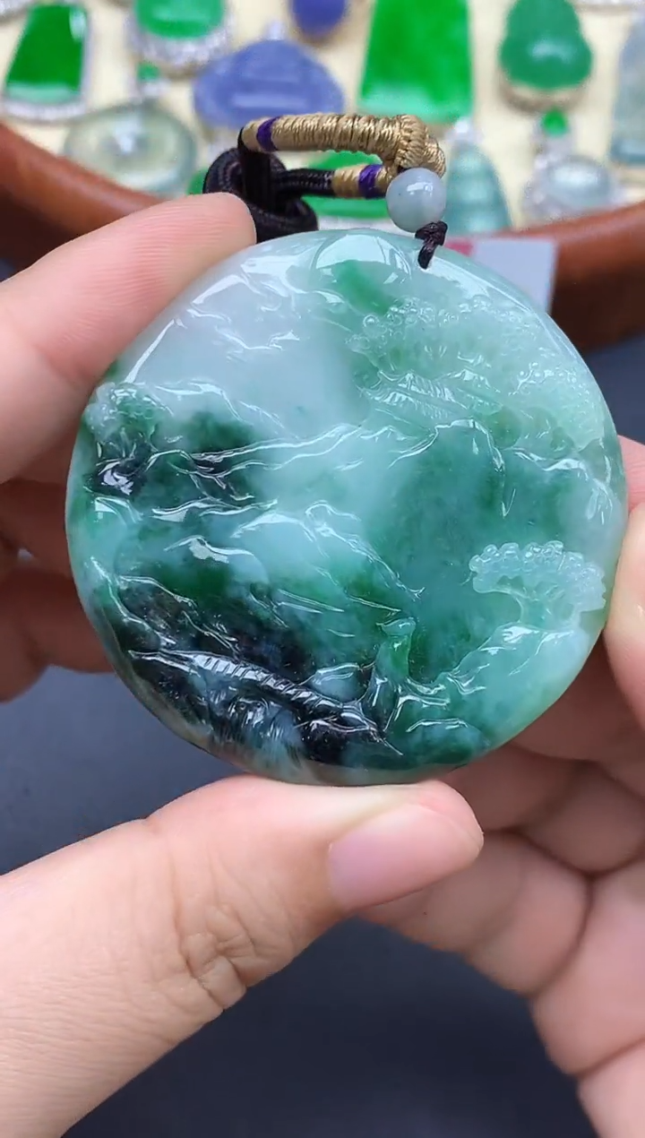 颈饰未镶嵌翡翠131-中国好珍宝