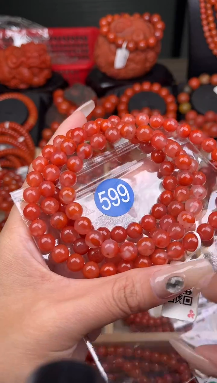 南红玛瑙未镶嵌珠宝奇石599-8+