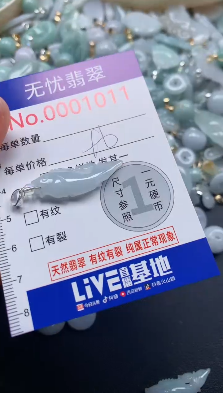 颈饰未镶嵌翡翠1011