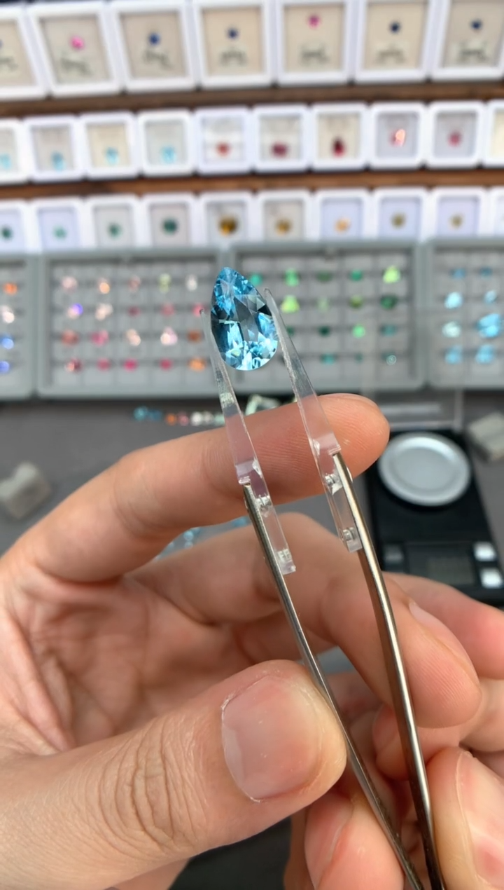 【闪购商品】定制托帕石裸石未镶嵌4.4ct