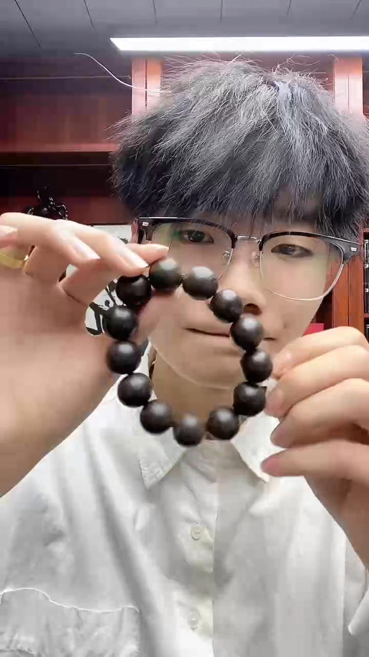 【闪购商品】乌木类无事牌手串24