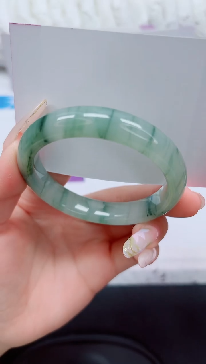 未镶嵌手镯石英质玉202-54/55