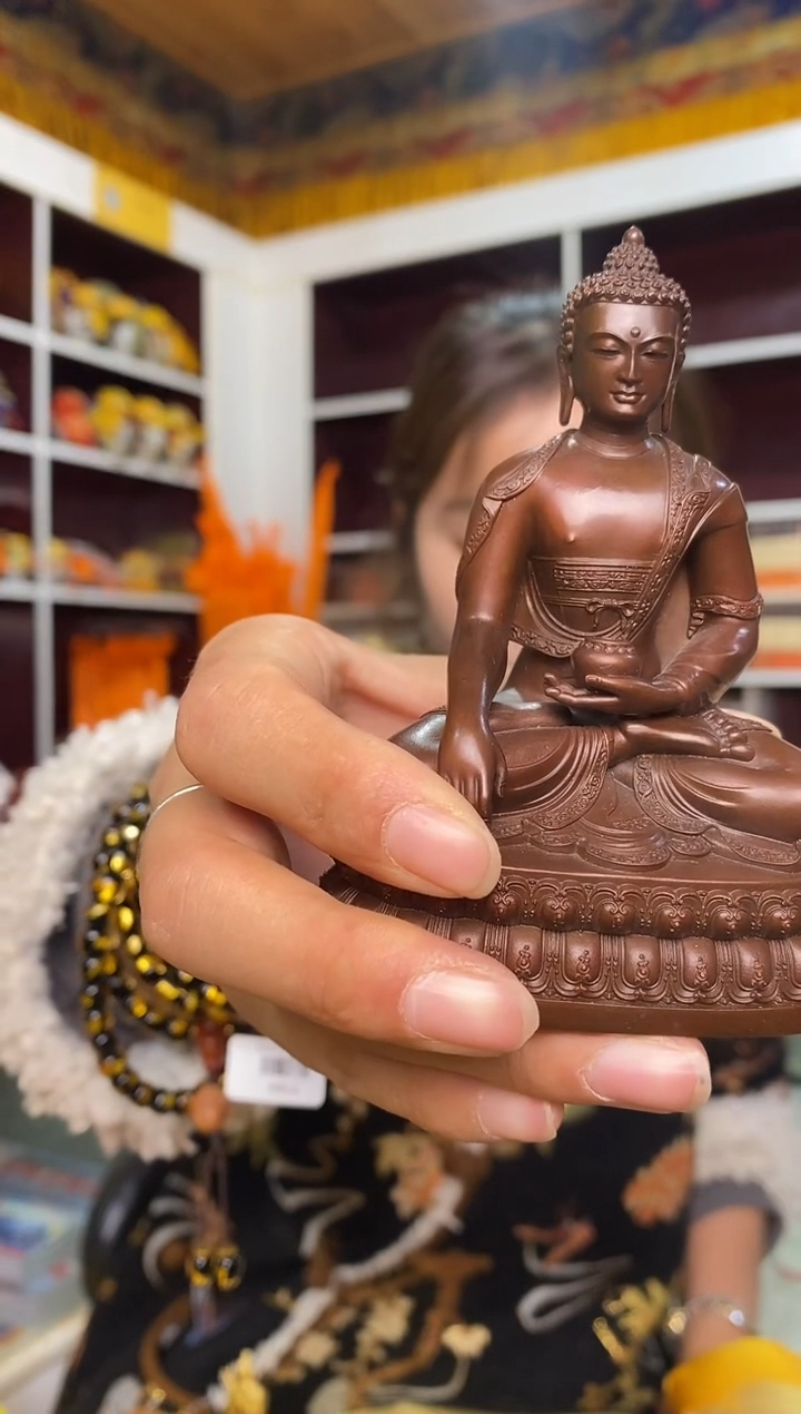 【闪购商品】泥塑释迦-与实物略有差异介意者慎拍