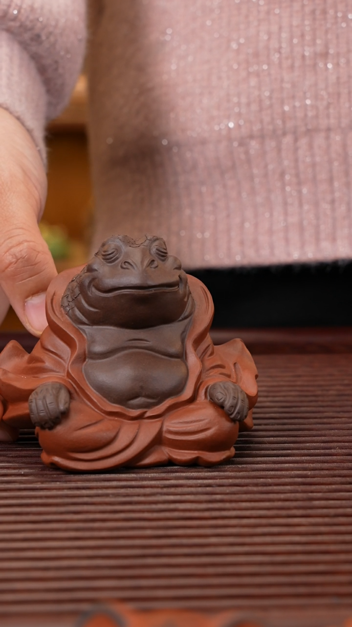 【闪购商品】紫砂茶宠蟾仙（拿得起）