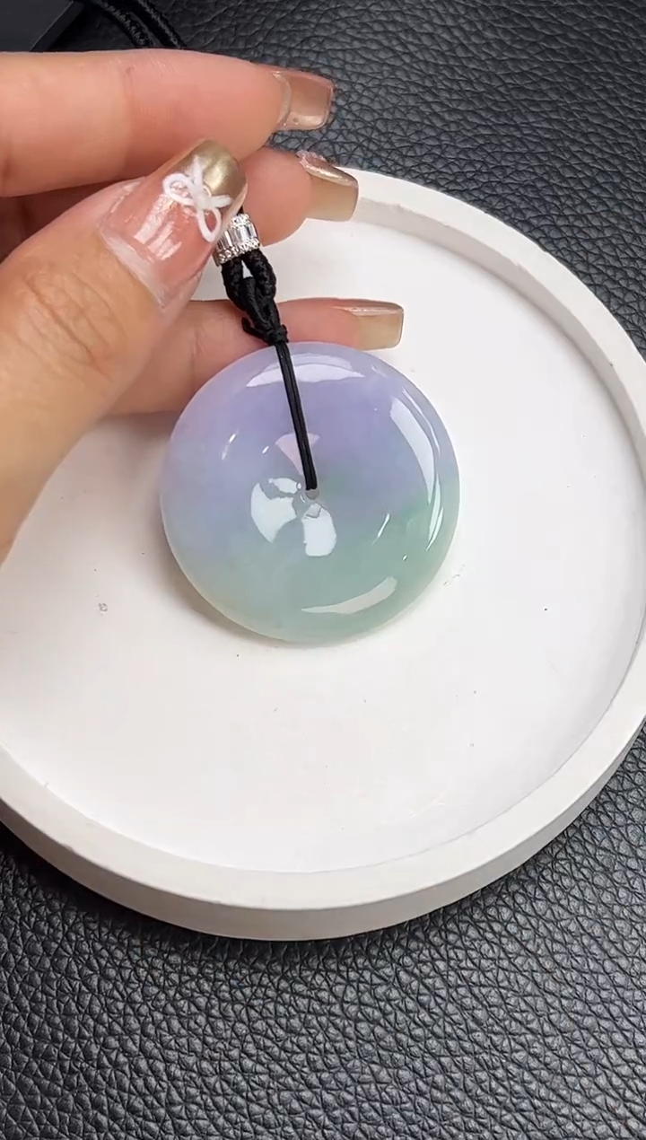 【闪购商品】翡翠颈饰未镶嵌YM1085-3 平安扣