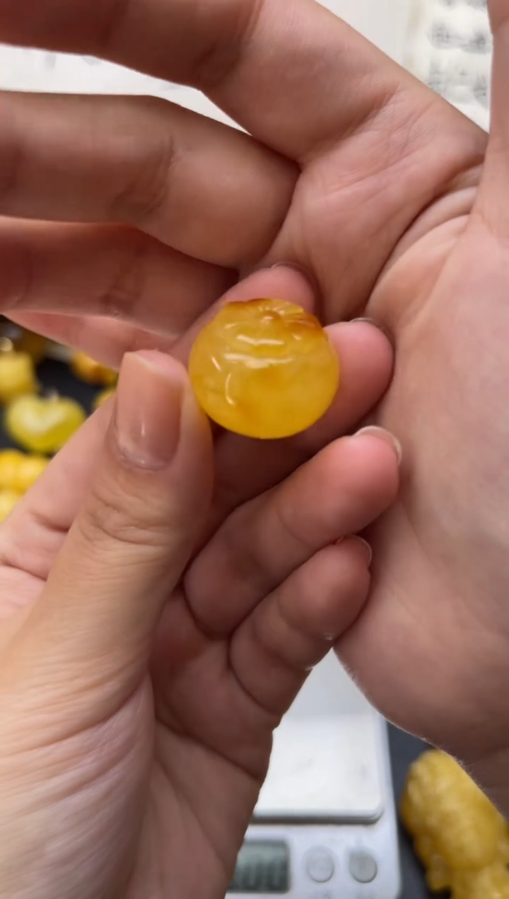 琥珀未镶嵌珠宝奇石101琥珀蜜蜡微瑕