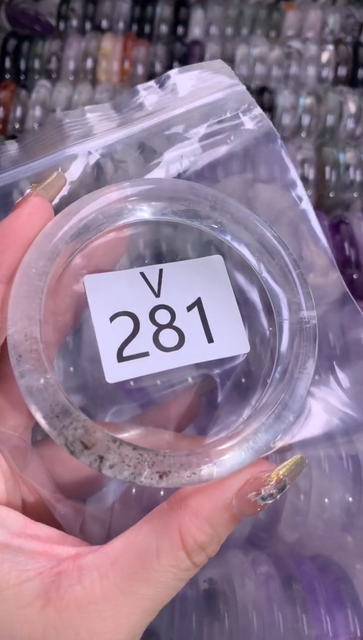 【闪购商品】水晶水晶手镯未镶嵌281-62