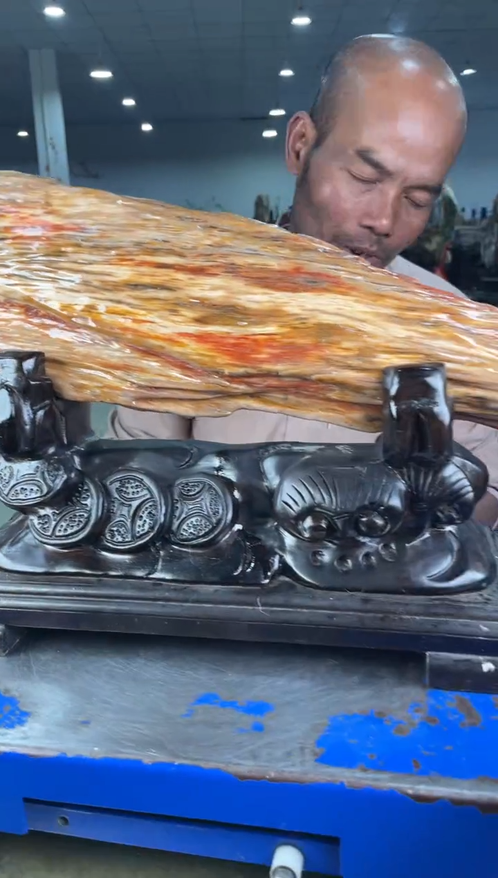 【闪购商品】硅化玉摆件未镶嵌71