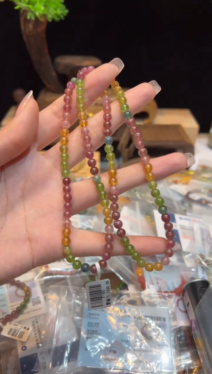 【闪购商品】碧玺手链未镶嵌手饰@@F186