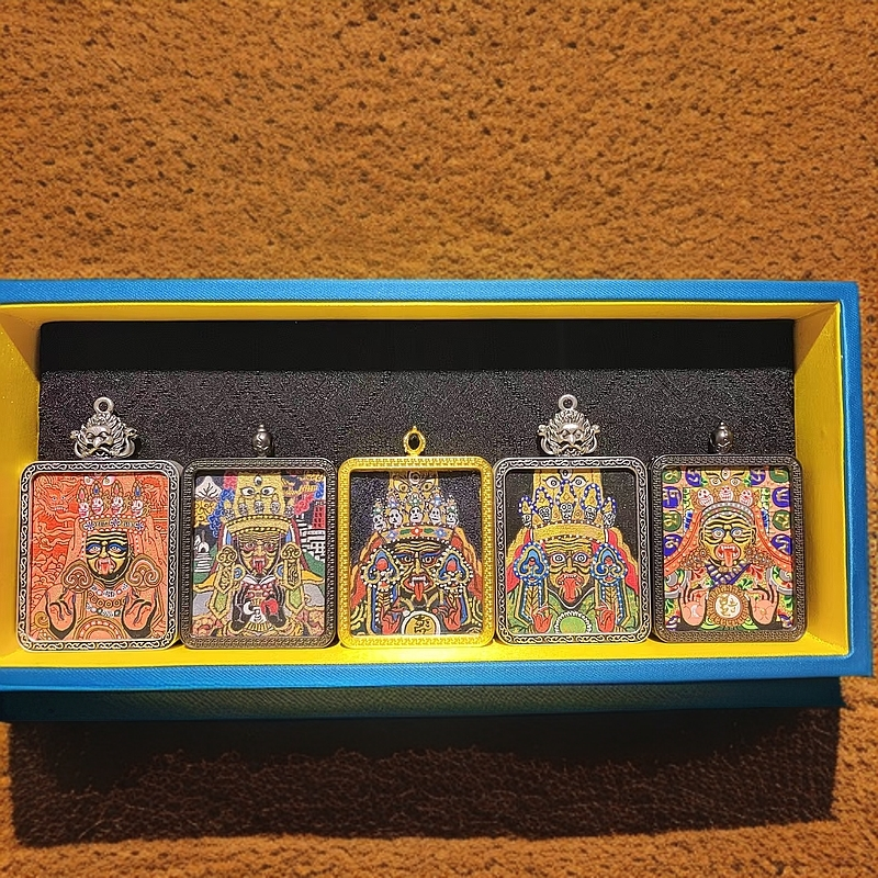 钛钢项链 扎基娘娘 纯手绘 