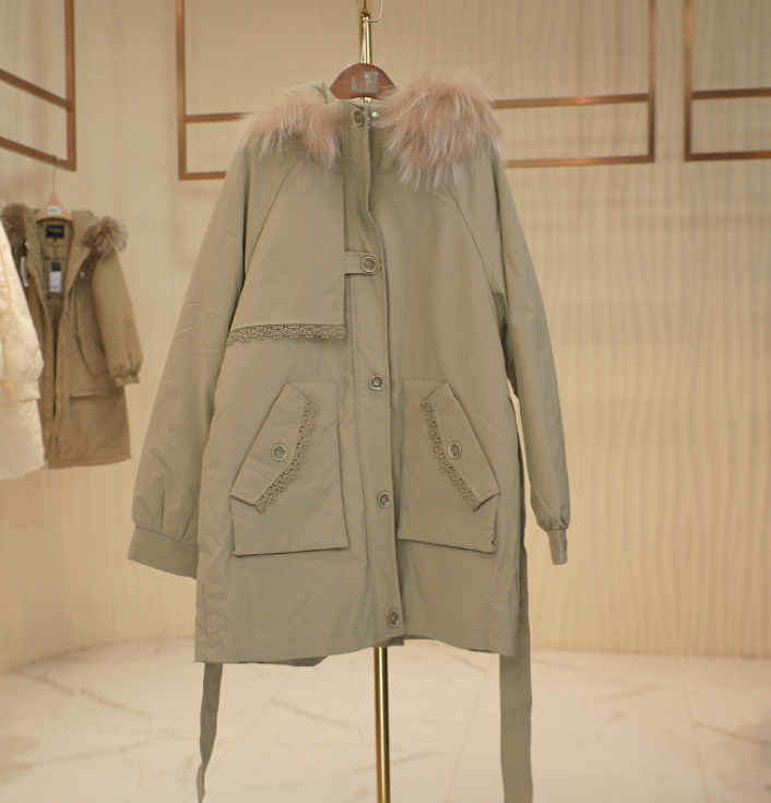 C080 C系列极不可拆卸羽绒内胆连帽派克服女 MINI系列-20HZ092