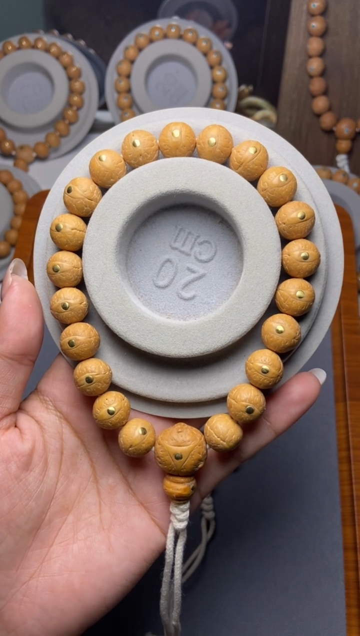 吊坠凤眼菩提果*12凤眼手串铜钉