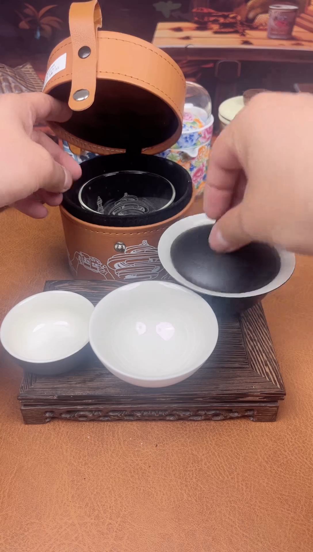 【闪购商品】陶瓷茶具摆件茶叶罐