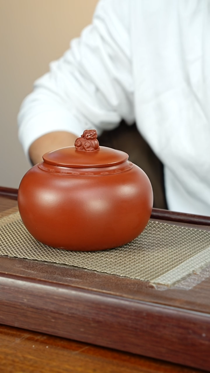 宜兴原矿紫砂茶叶罐