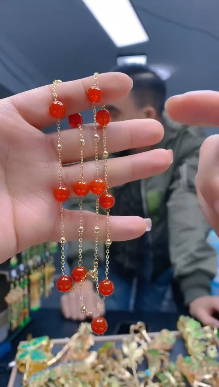 【闪购商品】玛瑙/玉髓耳饰合金15玛瑙饰品