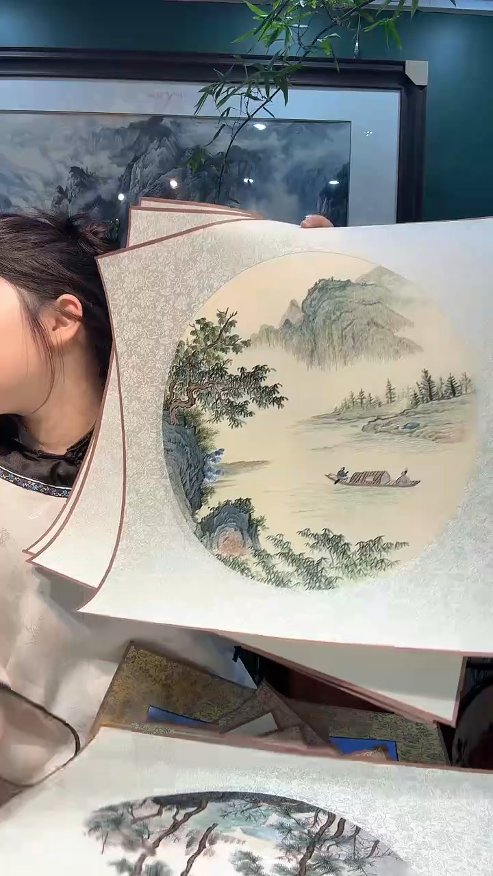 刺绣非遗苏绣手工刺绣装饰画绣片