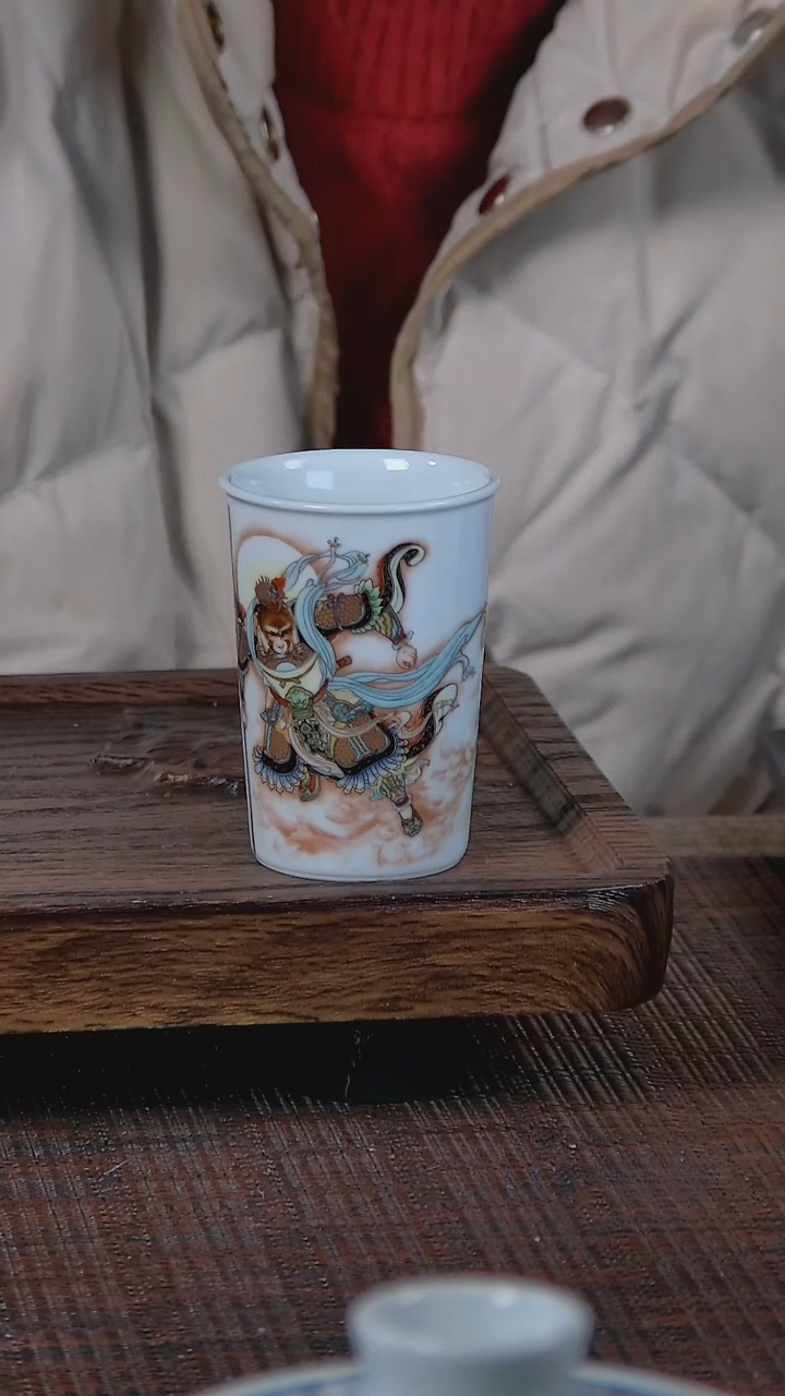 【闪购商品】折葵非器手工手绘孙悟空杯1