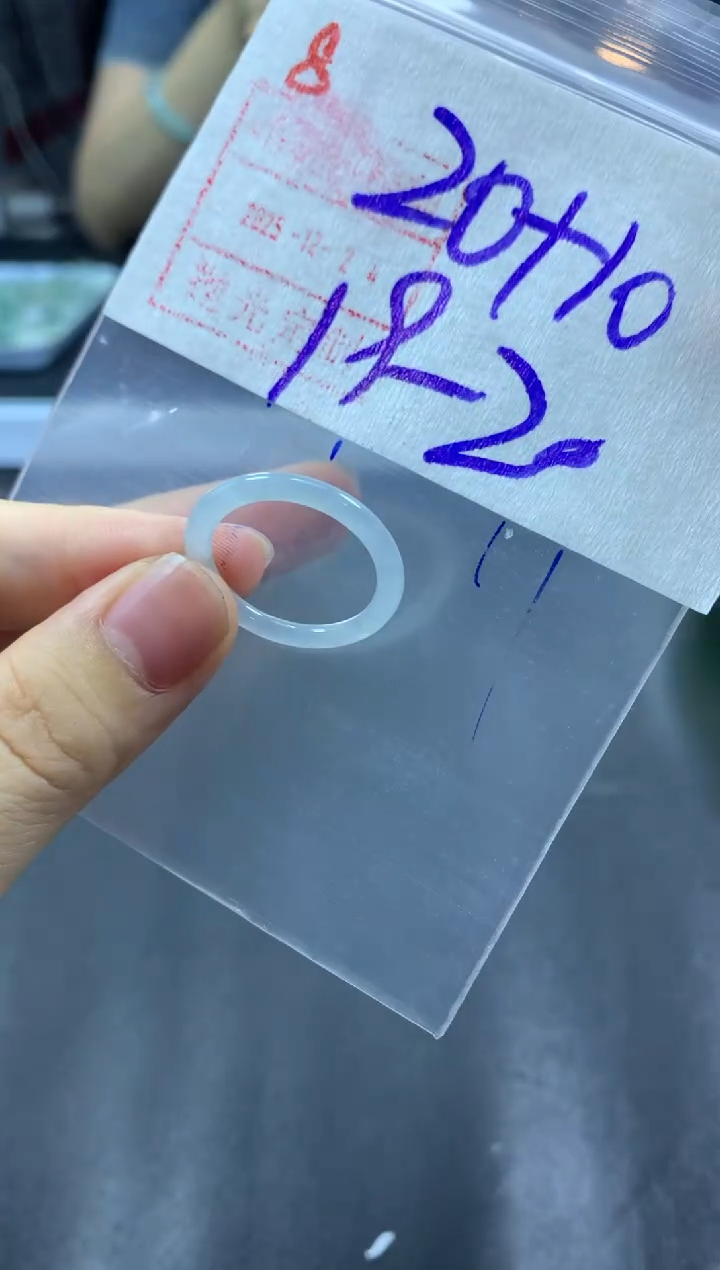 未镶嵌定制翡翠戒圈19-20#30毛货需精细抛光