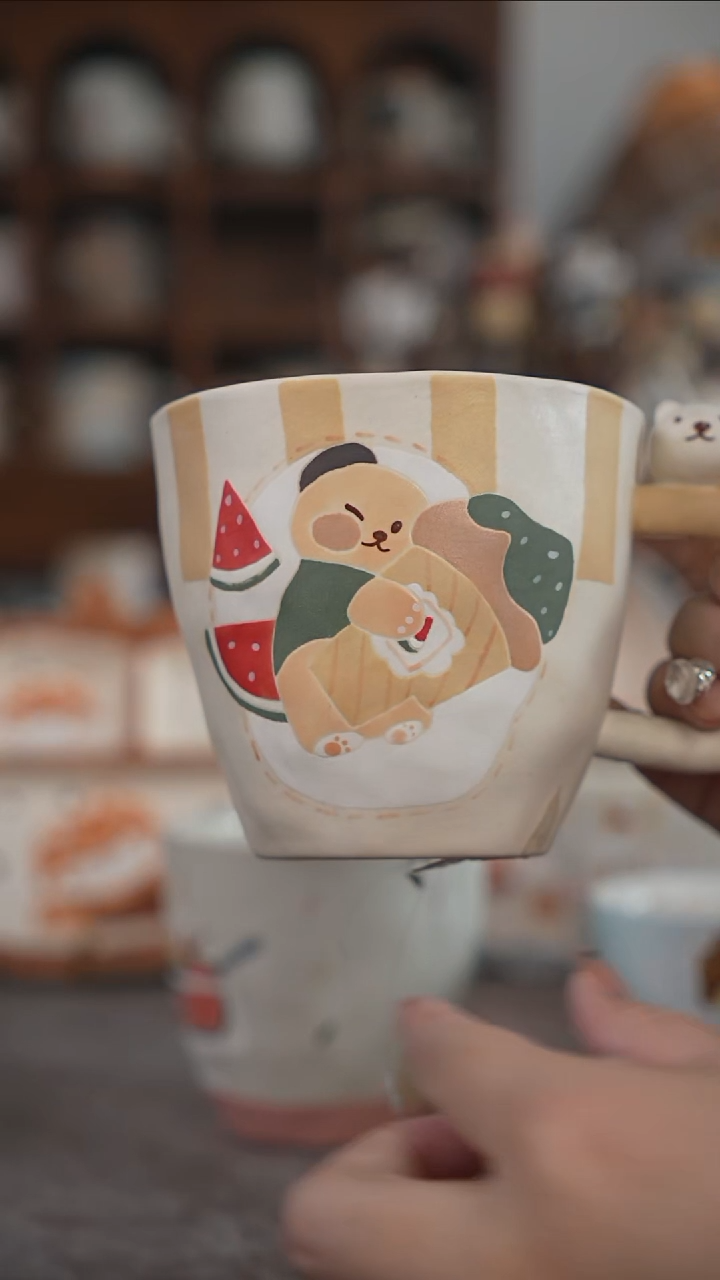 可爱川谷原创陶瓷10.12直播福利正品