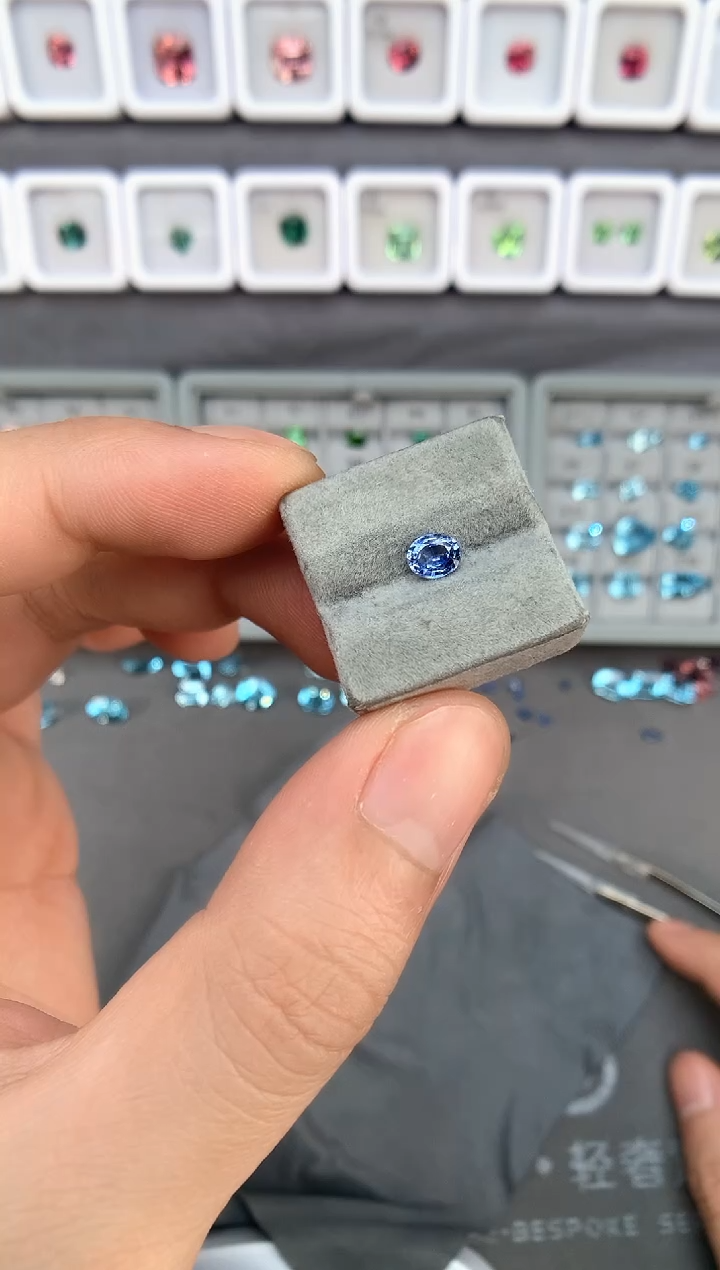 【闪购商品】定制蓝宝石裸石未镶嵌0.72ct