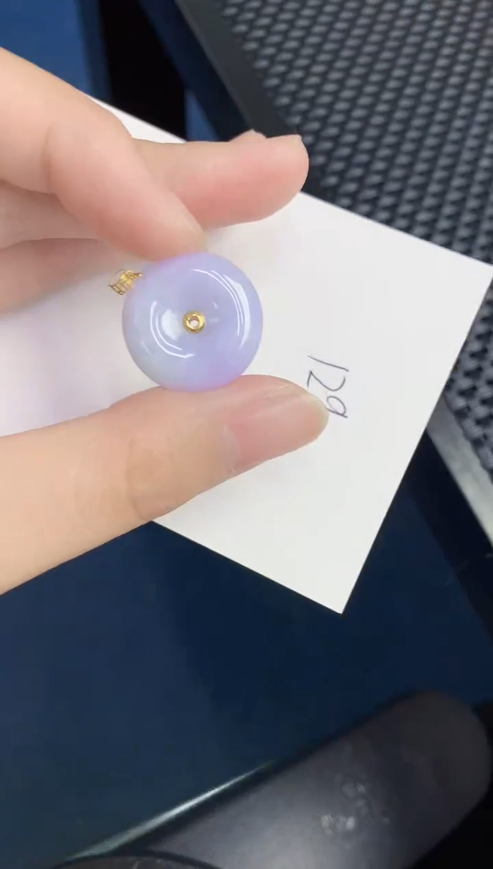 【闪购商品】翡翠颈饰18K金镶嵌000000000