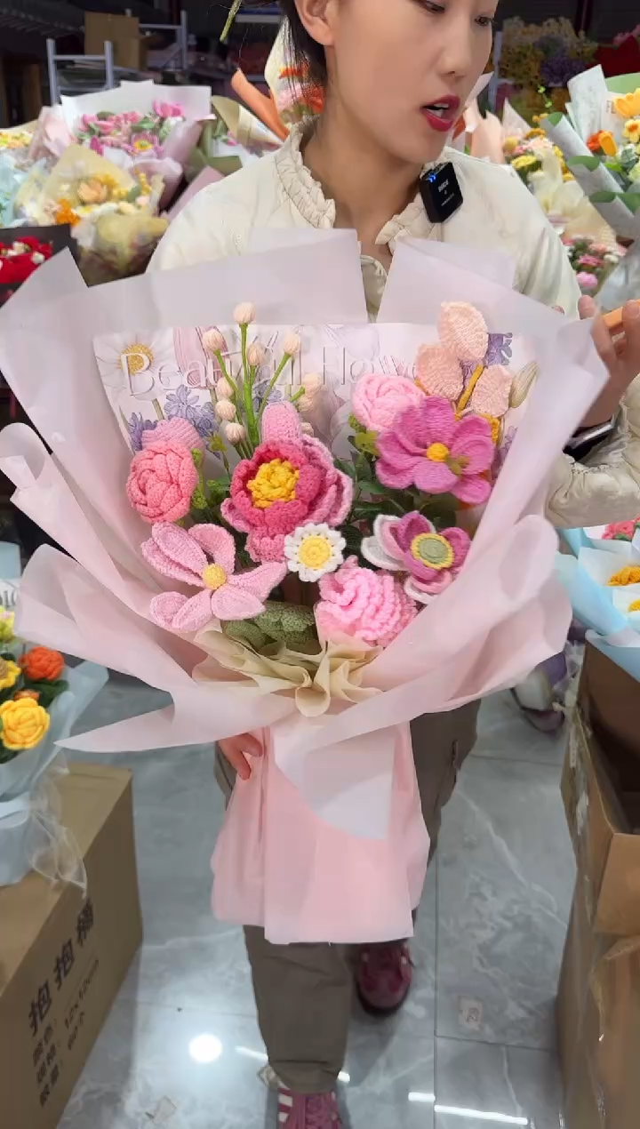 非遗手工花束，孤品定制！