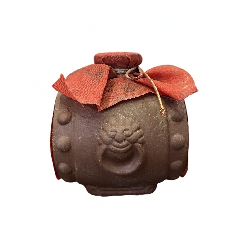 酒鬼湘泉神鼓 (1998年裸瓶无盒）兼香型白酒52度125ml