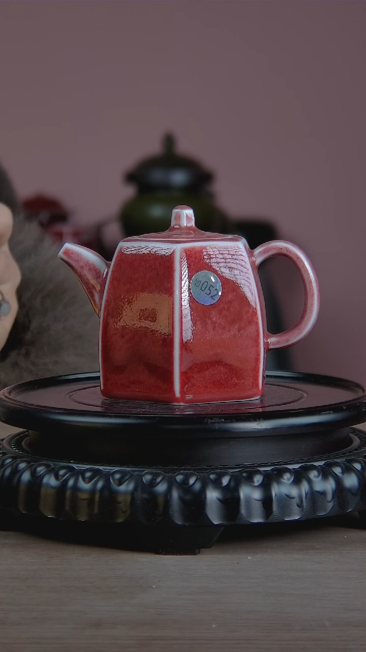 景韵堂仿清茶叶末釉