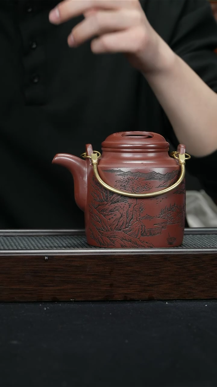 【闪购商品】紫砂茶壶宜兴紫砂壶480cc0384