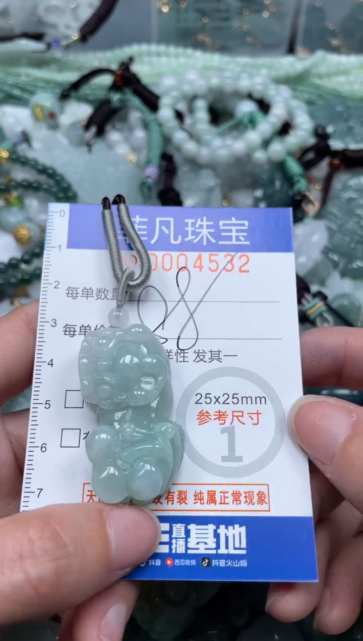 【闪购商品】翡翠颈饰未镶嵌00..4532
